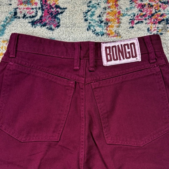 Vintage 90s Bongo Jeans With Rare Button Size 9 - Picture 6 of 7